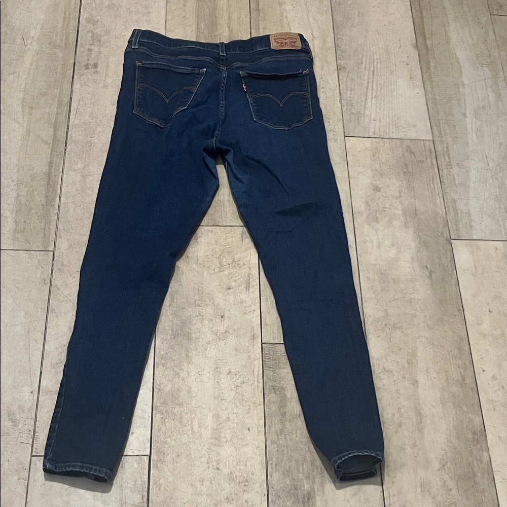 Signature by Levi Strauss Women's Skinny Jeans - Dark Blue